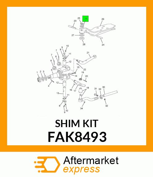SHIMKIT10PC FAK8493