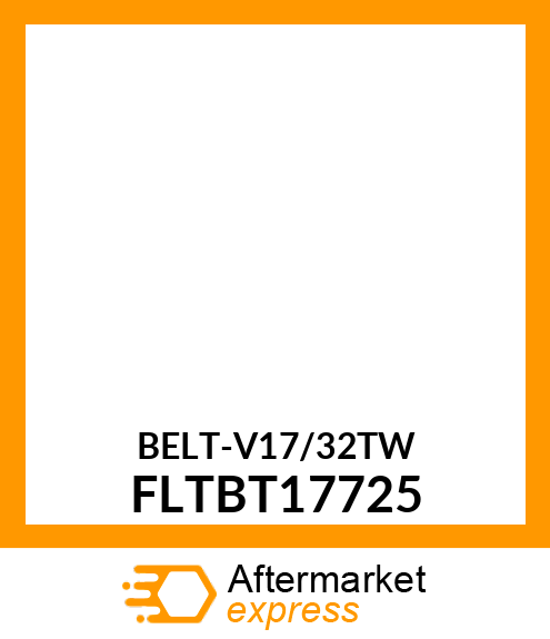 BELT-V17/32TW FLTBT17725
