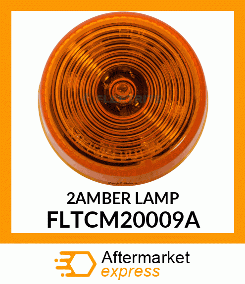 2AMBERLAMP FLTCM20009A