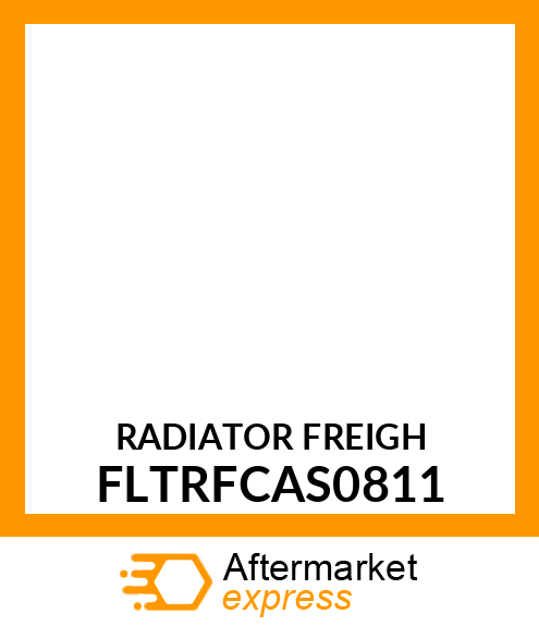 RADIATOR_FREIGH FLTRFCAS0811