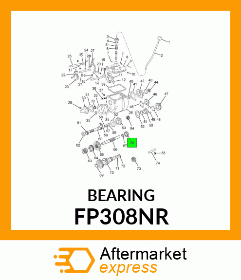 BEARING FP308NR