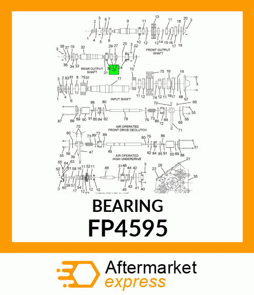 BEARING FP4595