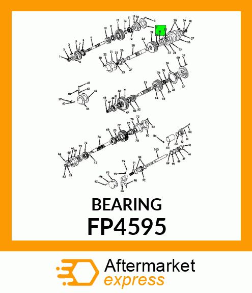 BEARING FP4595