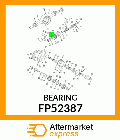 BEARING FP52387