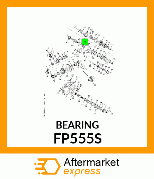 BEARING FP555S