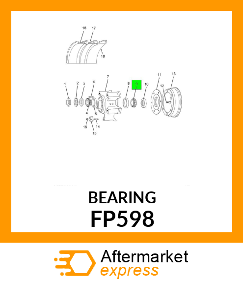 BEARING FP598