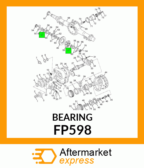 BEARING FP598