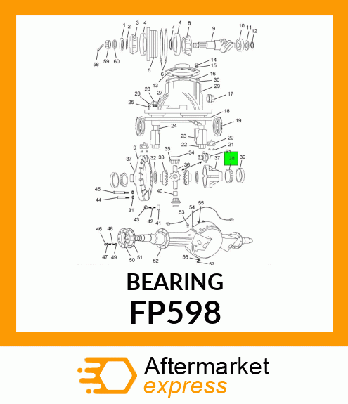 BEARING FP598