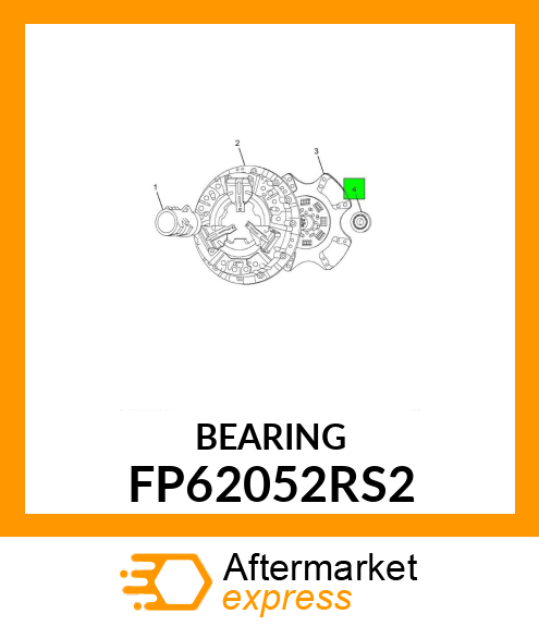 BEARING FP62052RS2