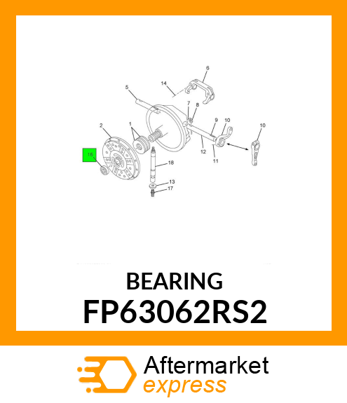 BEARING FP63062RS2