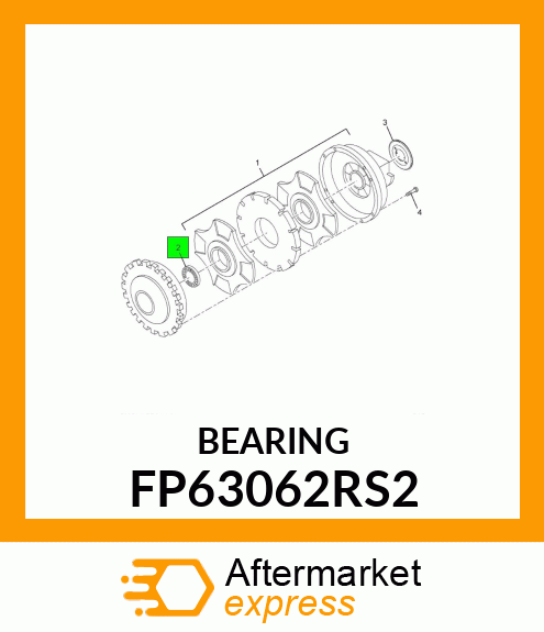 BEARING FP63062RS2