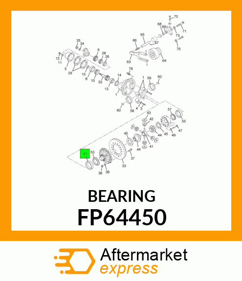 BEARING FP64450
