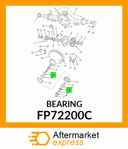 BEARING FP72200C