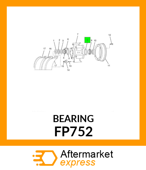 BEARING FP752