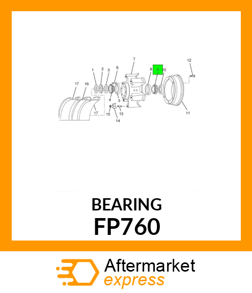 BEARING FP760