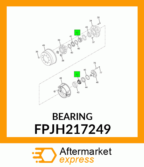 BEARING FPJH217249