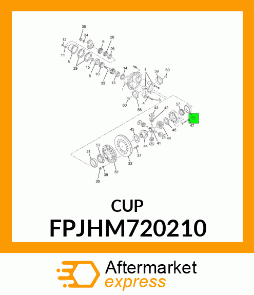 CUP FPJHM720210