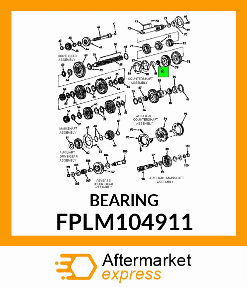 BEARING FPLM104911