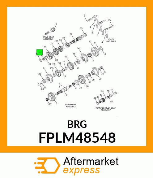 BEARING FPLM48548