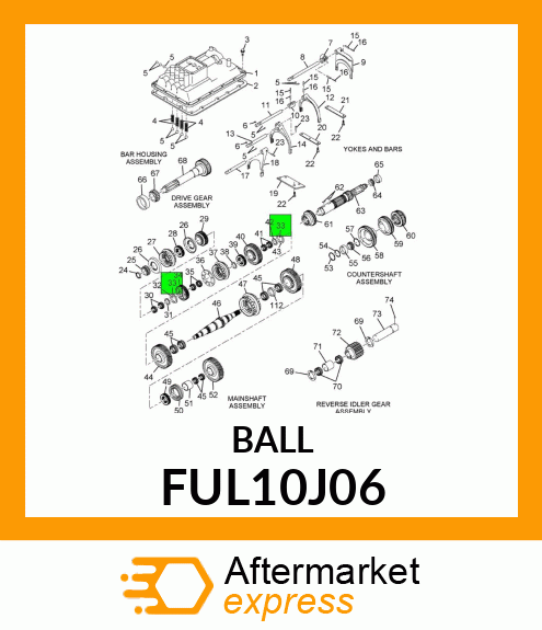 BALL FUL10J06