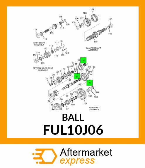 BALL FUL10J06