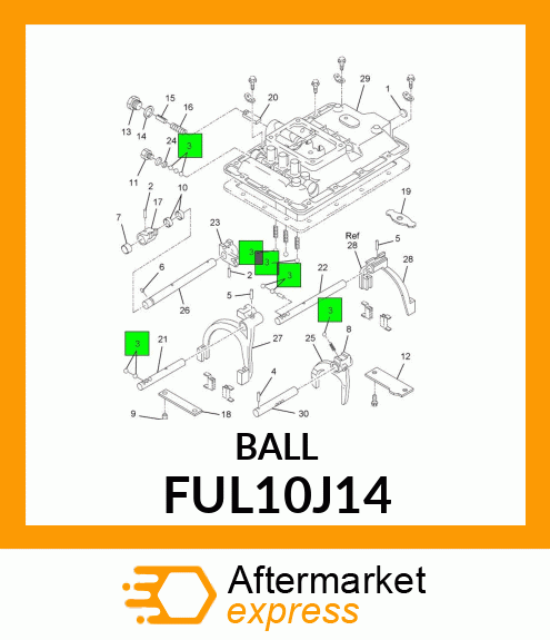 BALL FUL10J14