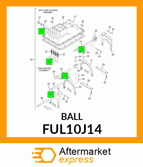 BALL FUL10J14