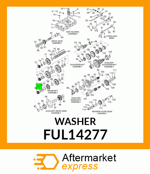 WASHER FUL14277