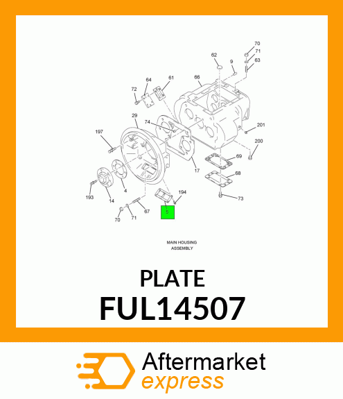 PLATE FUL14507