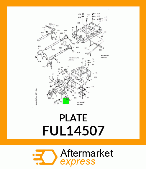 PLATE FUL14507