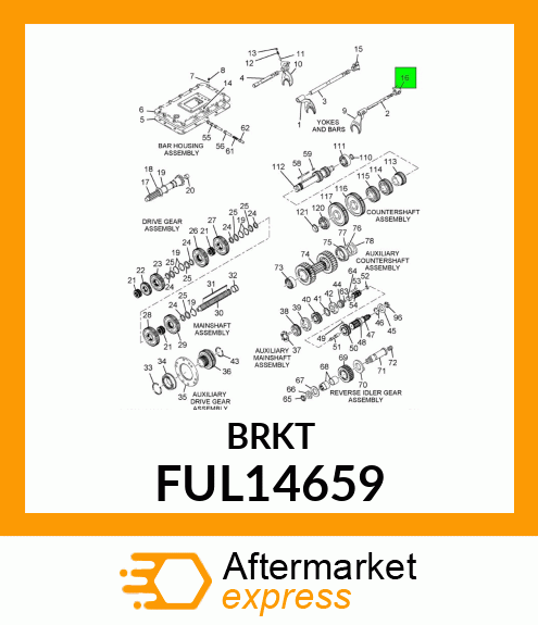 BRKT FUL14659