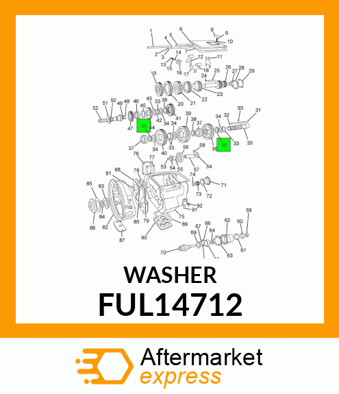 WASHER FUL14712