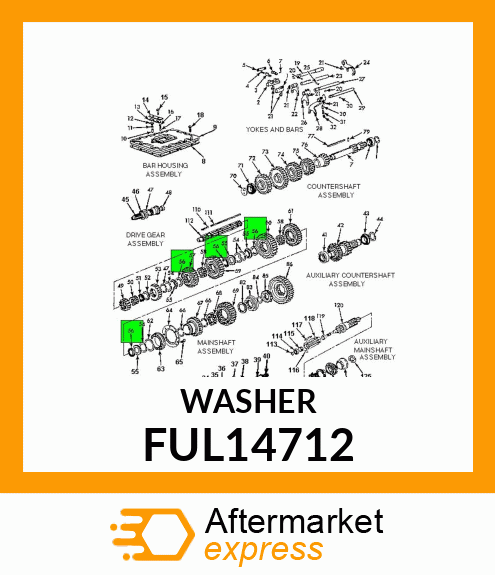 WASHER FUL14712