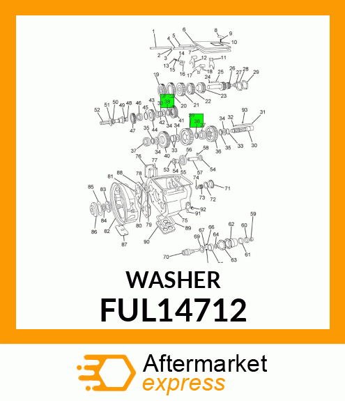 WASHER FUL14712