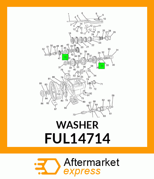 WASHER FUL14714