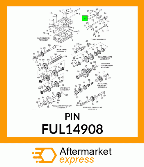 PIN FUL14908