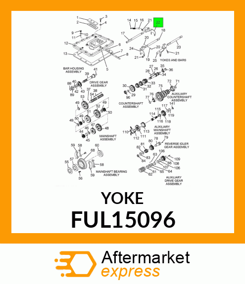 YOKE FUL15096