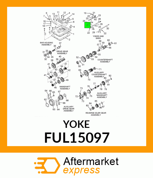 YOKE FUL15097
