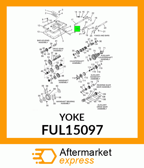 YOKE FUL15097