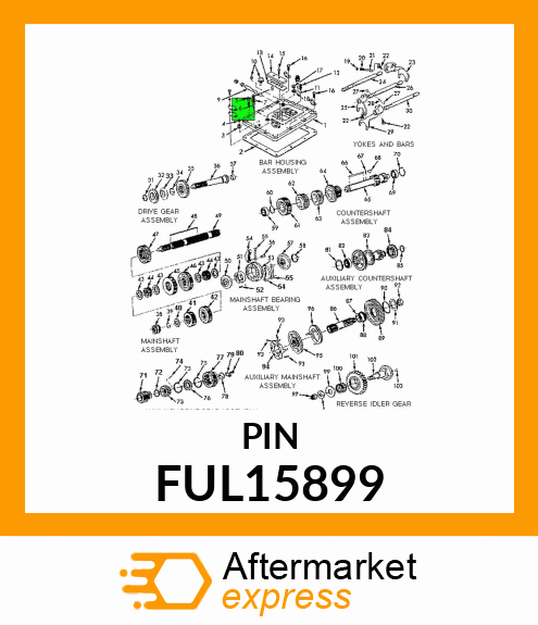 PIN FUL15899