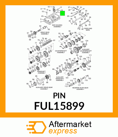 PIN FUL15899