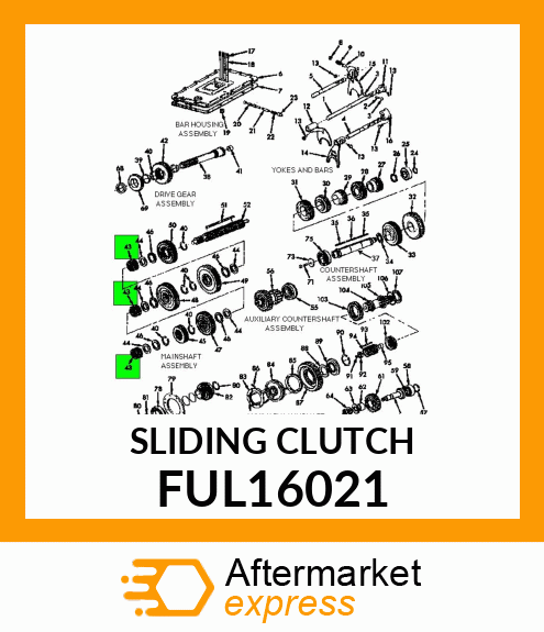 SLIDINGCLUTCH FUL16021