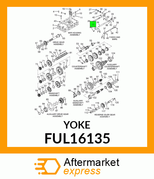 YOKE FUL16135