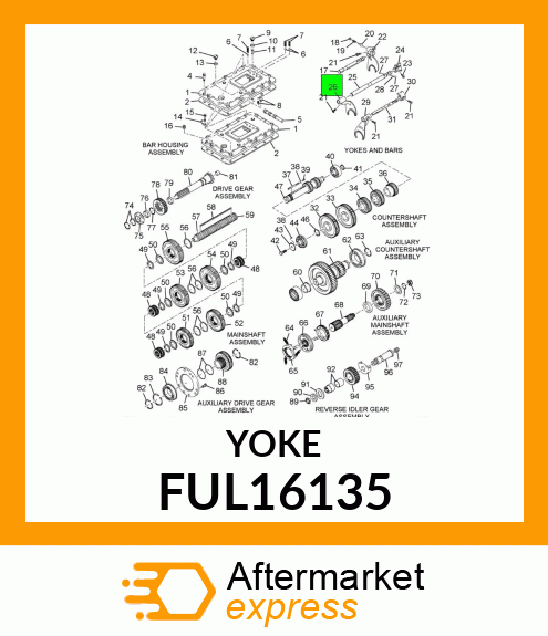 YOKE FUL16135