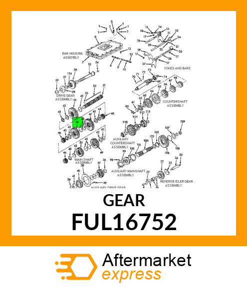 GEAR FUL16752