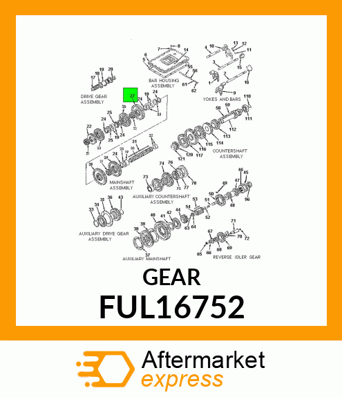 GEAR FUL16752