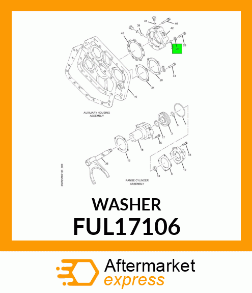 WASHER FUL17106