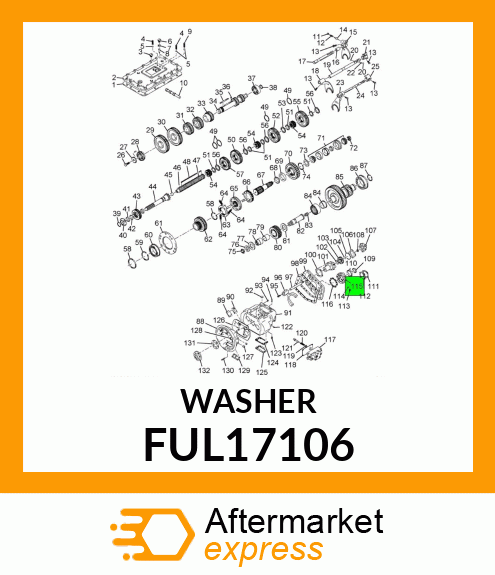 WASHER FUL17106