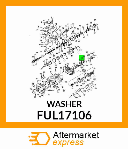 WASHER FUL17106