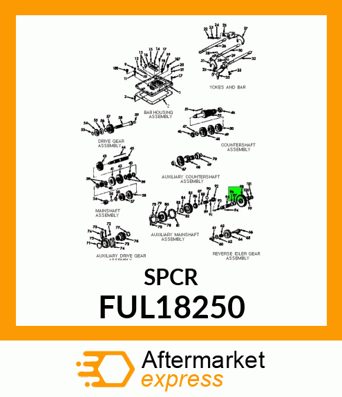 SPCR FUL18250
